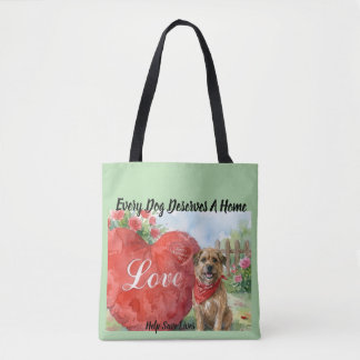 Everyday Tote  Bag for th Adopted Dog Owner