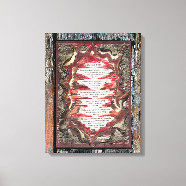 Everyday Voices Canvas Print (Front)
