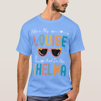 Everyhelma Needs A Louise Retro Women Best Friends T-Shirt