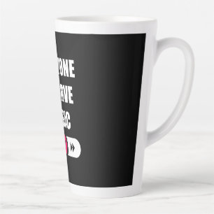 Everyone Deserve Music Latte Mug