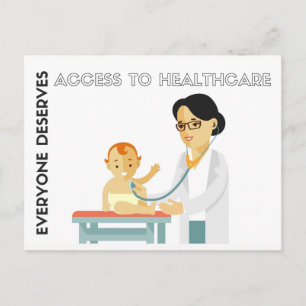 Everyone deserves access postcard