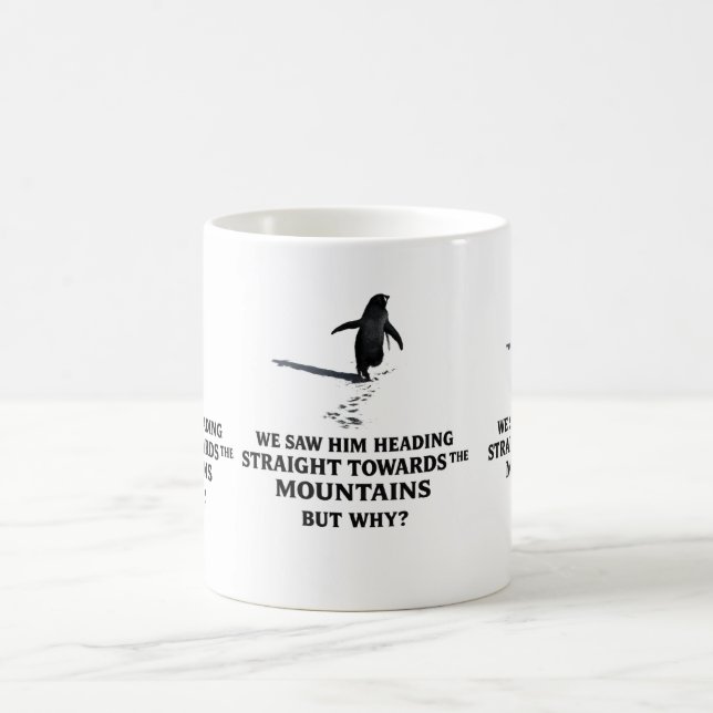 Everyone Follows the Path, But No One Asks Why Coffee Mug (Center)