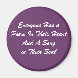 Everyone Has a Poem Magnet