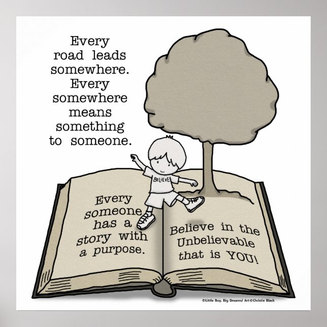 Everyone Has a Story Poster (Front)