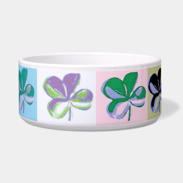 everyone is a bit Irish - Shamrock Bowl (Left)