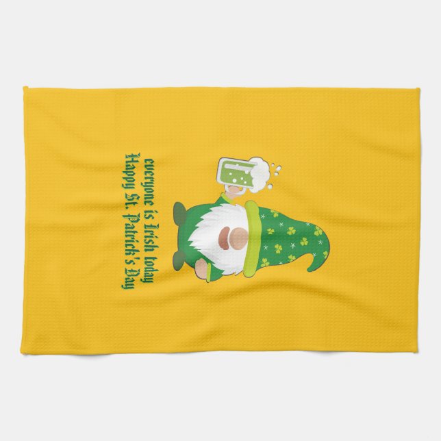 Everyone is Irish Today Tea Towel (Horizontal)