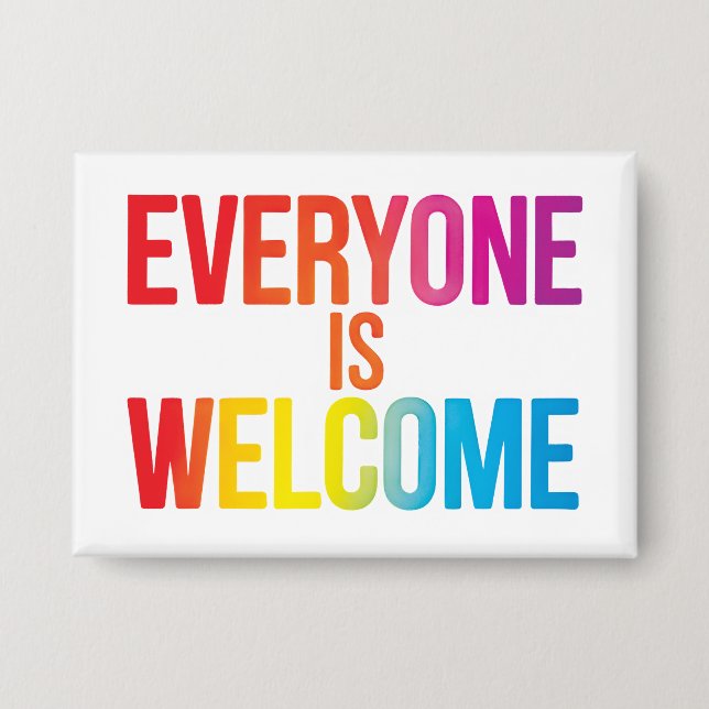 Everyone is welcome  (Front)