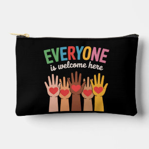 Everyone Is Welcome Here Accessory Pouch