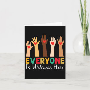 Everyone Is Welcome Here Idaho T-shirt.png Card
