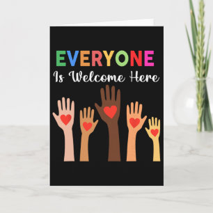 Everyone Is Welcome Here Idaho Teacher _1 Card