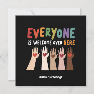 Everyone Is Welcome Here Idaho Teacher Invitation