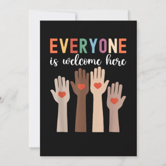 Everyone Is Welcome Here Idaho Teacher Invitation