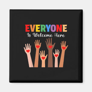 Everyone Is Welcome Here Idaho Teacher Magnet