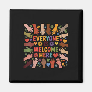 Everyone Is Welcome Here Students Support Idaho Te Magnet