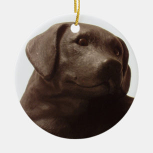Everyone Loves a Labrador Retriever Ceramic Tree Decoration