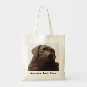 Everyone Loves a Labrador Retriever Tote Bag