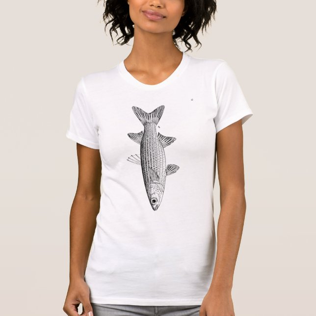 Everyone Loves A Mullet mullet fish womens tshirt (Front)