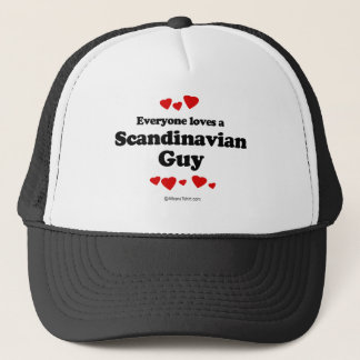 Everyone Loves a Scandinavian GUy T-shirt Trucker Hat