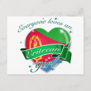 Everyone Loves An Eritrean Girl Postcard