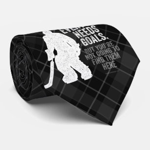 Everyone Needs Goals (Hockey) Tie