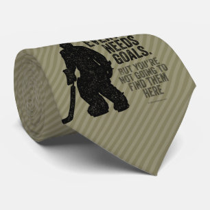 Everyone Needs Goals (Hockey) Tie