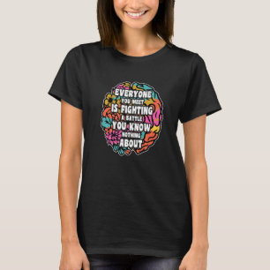 Everyone You Meet Is Fighting a Battle Vintage Men T-Shirt