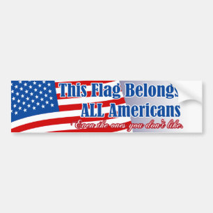 Everyone's Flag Bumper Sticker