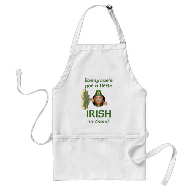 Everyone's got a little Irish Standard Apron (Front)