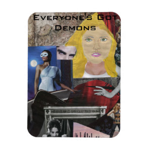 Everyone's Got Demons Pop Art Magnet