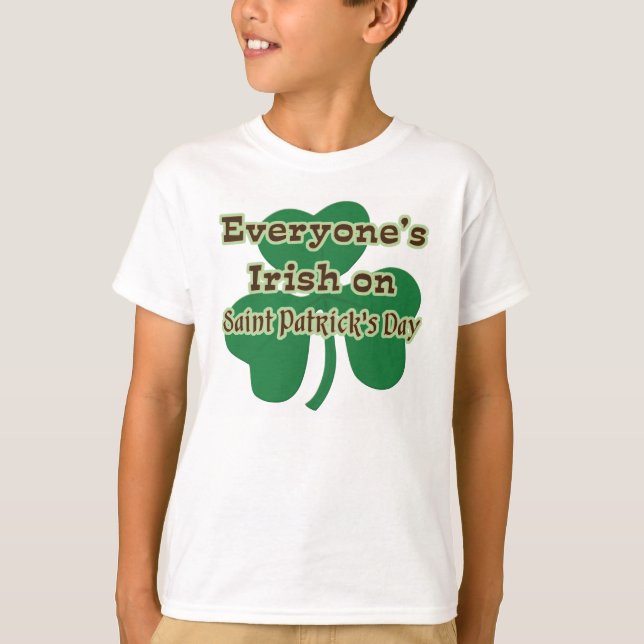 Everyone's Irish T-Shirt (Front)