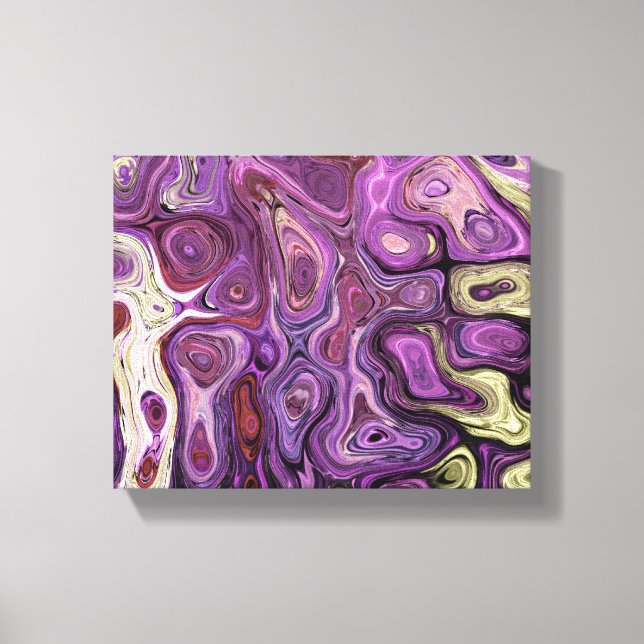 Everything Abstract 55.55 Canvas Print (Front)