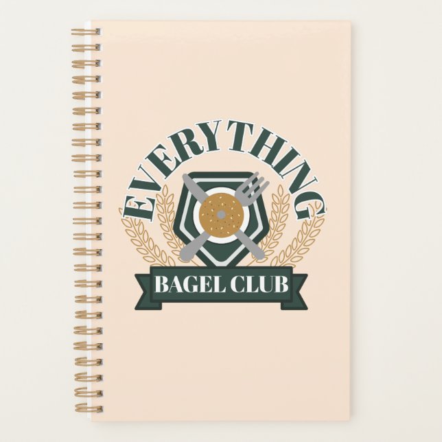 Everything Bagel Club Planner (Front)