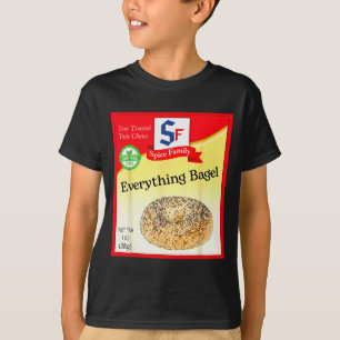 Everything Bagel Condiment Costume Holiday Sce Cos T-Shirt