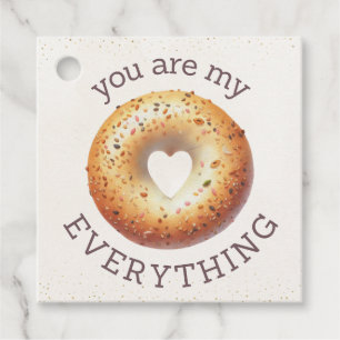 Everything Bagel Seasoning 'You Are My Everything' Favour Tags