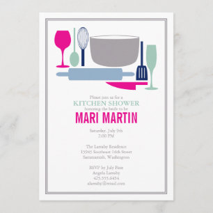 Everything But the Sink Bridal Shower Invitation