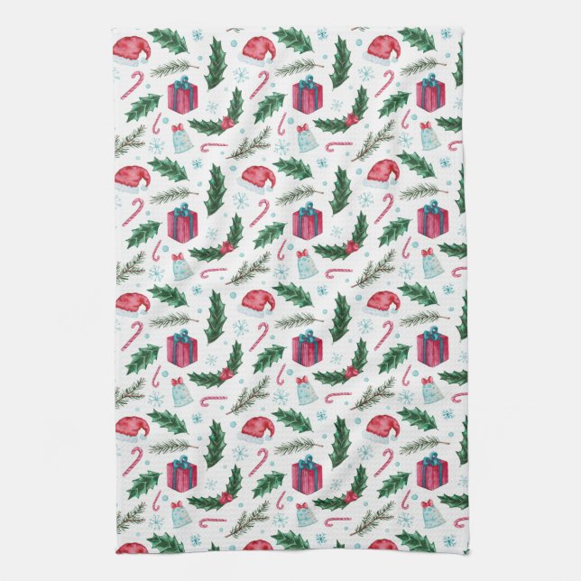 everything christmas kitchen towel (Vertical)
