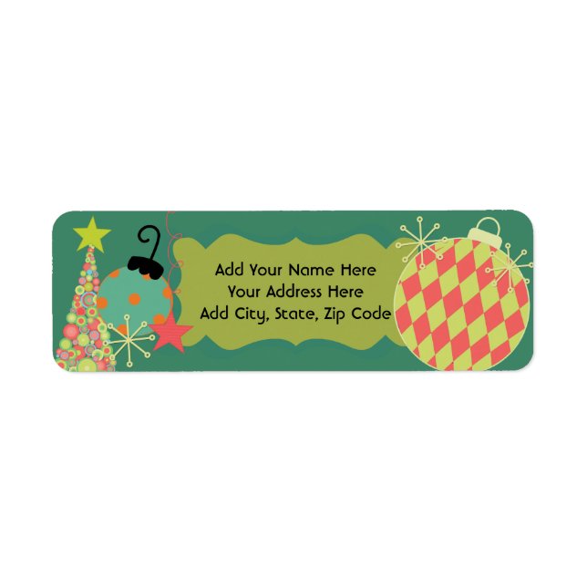 Everything Christmas Return Address Labels (Front)