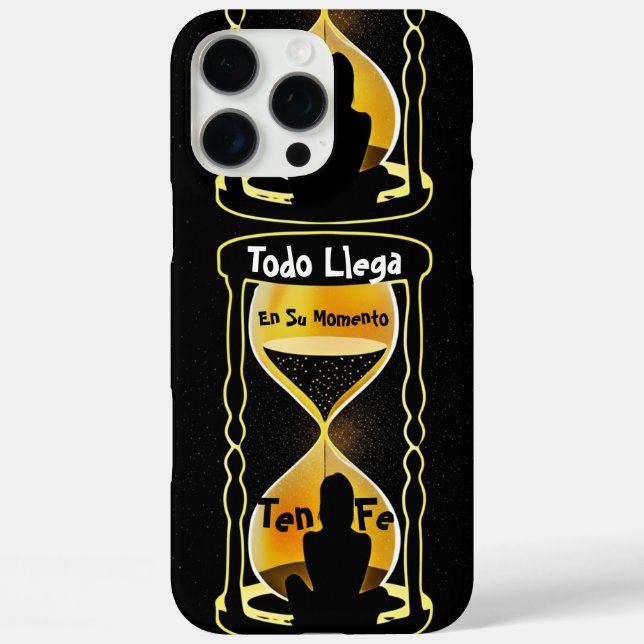 Everything Comes Everything Comes In Its Time Case-Mate iPhone Case (Back)