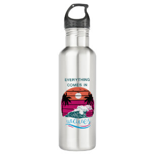 Everything Comes in Waves 710 Ml Water Bottle