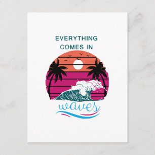 Everything Comes in Waves Enclosure Card