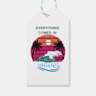 Everything Comes in Waves Gift Tags