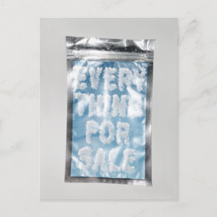 Everything For Sale Postcard
