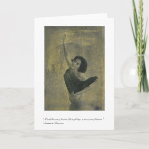 Everything Frees Me Card