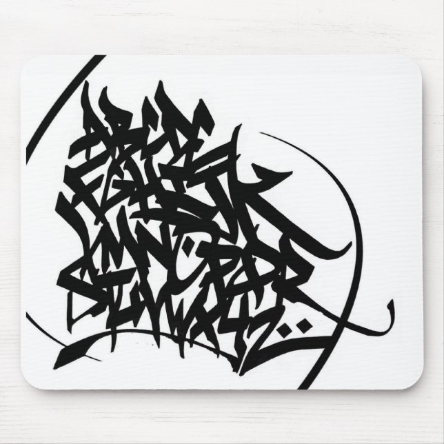 Everything From  A to Z Mouse Pad (Front)