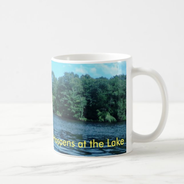 Everything Good Happens at the Lake Coffee Mug (Right)