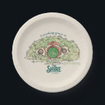 Everything Grows in THE SHIRE™ Paper Plate<br><div class="desc">Bring a little piece of Middle-Earth™ to your everyday with this charming Lord of the Rings™ design inspired by the cozy hills of Hobbiton. Featuring a storybook-style hobbit hole with its iconic round green door tucked into a lush hillside, the artwork is paired with the beloved phrase, “Everything grows in...</div>
