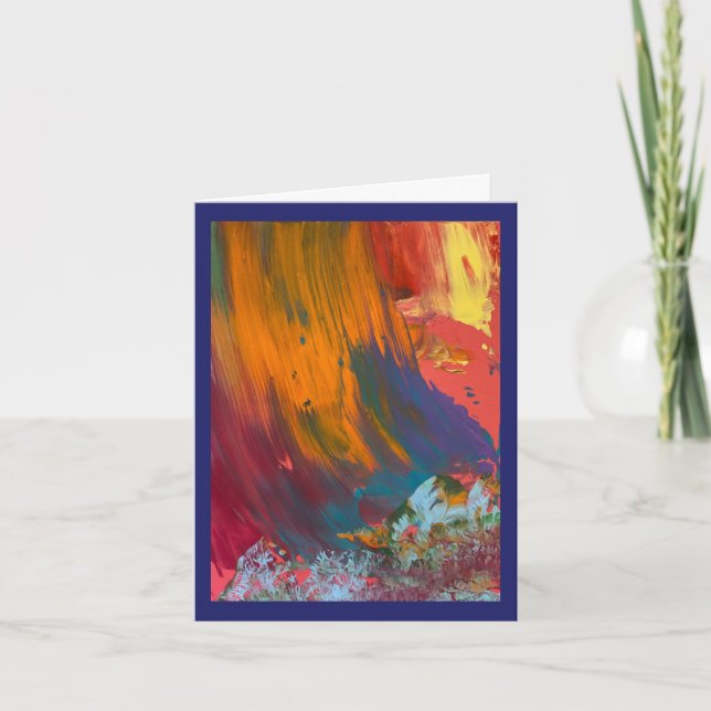 Everything happens for a reason card (Front)