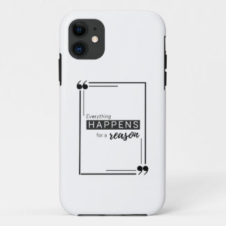 Everything happens for a reason Case-Mate iPhone case