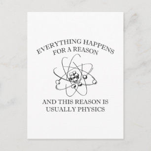 Everything Happens For A Reason Postcard