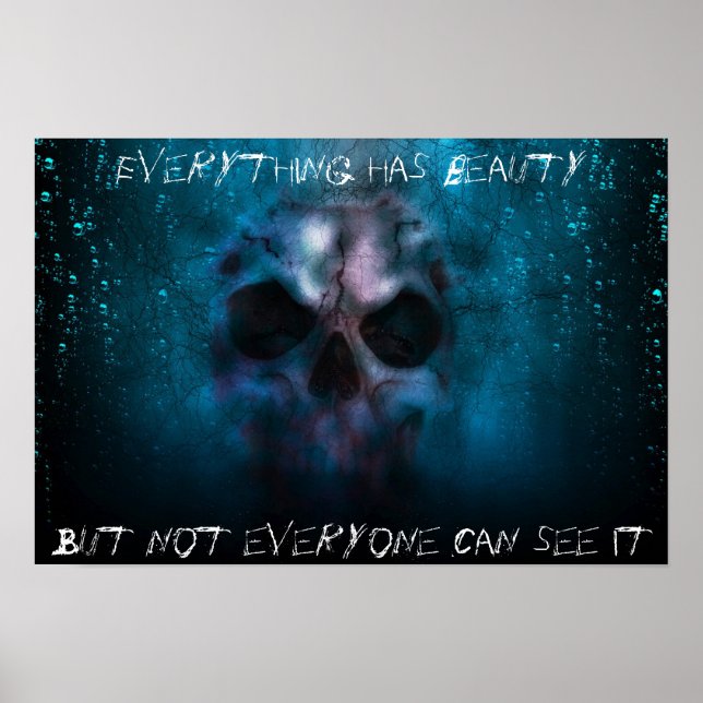 Everything has beauty Poster (Front)